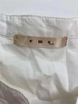 ems/エムズエキサイト/シャツ/ブラウス/トップス/ホワイト/F