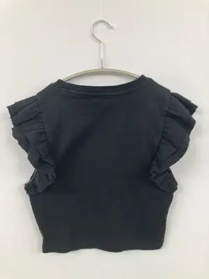 ZARA/ザラ/ノースリーブ/トップス/ブラック/EUR L/USA L/MEX 30