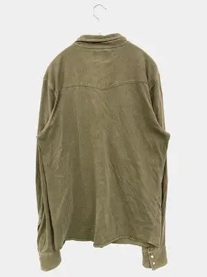 ZARA/ザラ/シャツ/ブラウス/トップス/カーキ/L
