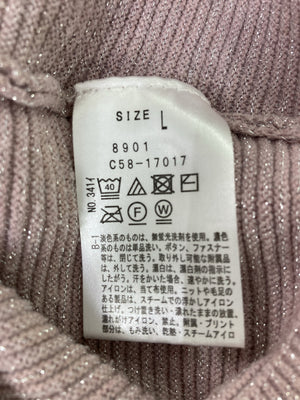 index/インデックス/ニット/セーター/トップス/ピンク/L