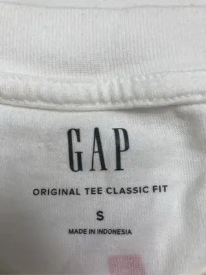 GAP/ギャップ/Tシャツ/カットソー/トップス/ホワイト/S