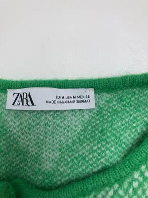 ZARA/ザラ/カーディガン/ボレロ/トップス/グリーン/EUR M