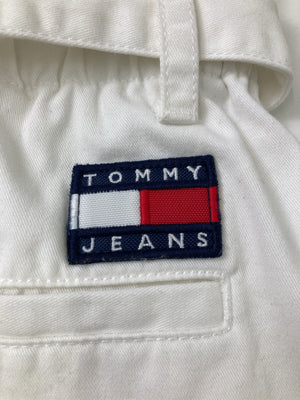 TOMMY JEANS/トミージーンズ/デニムスカート/スカート/ホワイト/M