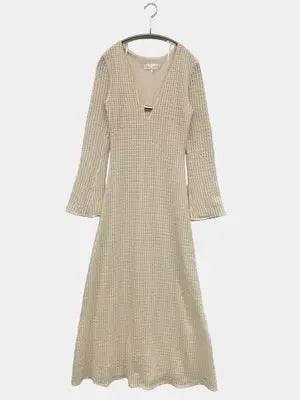 ZARA/ザラ/ワンピース/ワンピース/ドレス/ベージュ/USA S