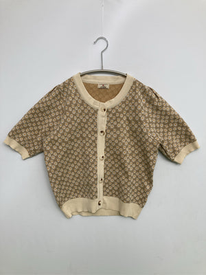 カーディガン/ボレロ/トップス/ベージュ