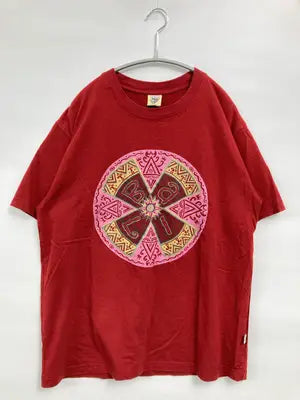 Tシャツ/カットソー/トップス/レッド/L