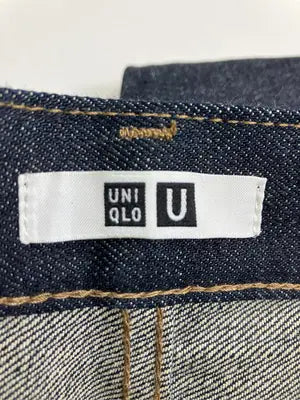 UNIQLO/ユニクロ/デニムパンツ/パンツ/ネイビー/33 (84cm)