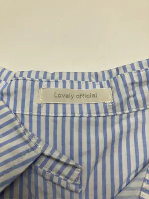 Lovsly official/シャツ/ブラウス/トップス/スカイブルー