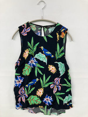 ZARA/ザラ/シャツ/ブラウス/トップス/ブラック/XS