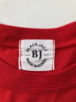 BLACK JACK/Tシャツ/カットソー/トップス/レッド