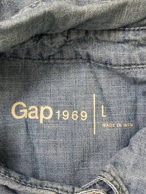 GAP/ギャップ/シャツ/ブラウス/トップス/ブルー/L