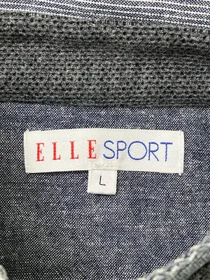 ELLE SPORT/ポロシャツ/トップス/グレー/L