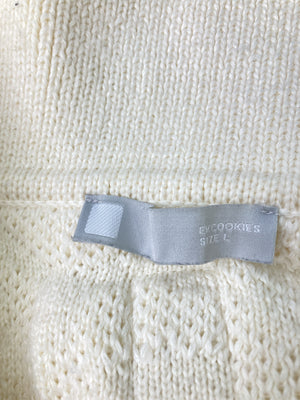 EKCOOKIES/ニット/セーター/トップス/ホワイト/L