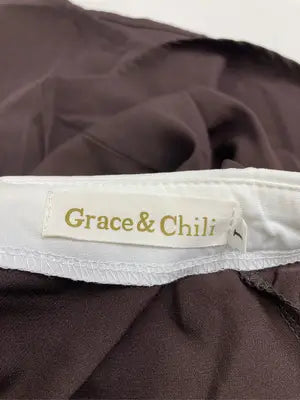 Grace&Chili/グレースアンドチリ/ワンピース/ワンピース/ドレス/ブラウン/L