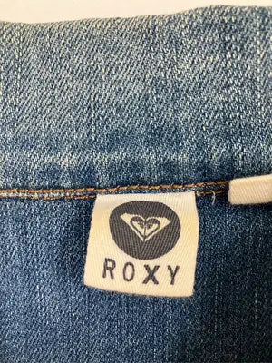 ROXY/ロキシー/デニムジャケット/ジャケット/アウター/ブルー/M