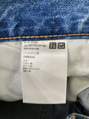 UNIQLO/ユニクロ/デニムパンツ/パンツ/ブルー/23(58.5cm)