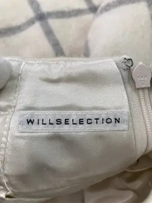 WILLSELECTION/ウィルセレクション/ショート/ミニスカート/スカート/アイボリー/M