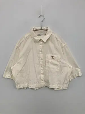 Calvin Klein Jeans/カルバンクラインジーンズ/シャツ/ブラウス/トップス/ホワイト/S
