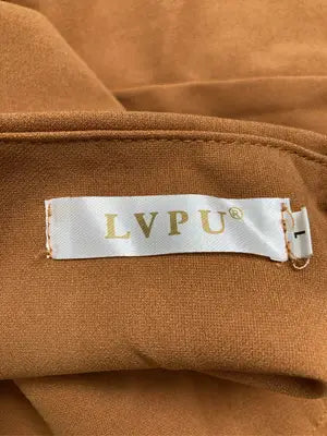 LVPU/ワンピース/ワンピース/ドレス/ブラウン/1