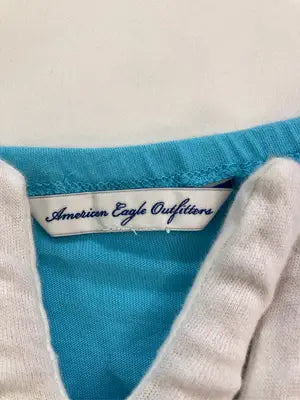 American Eagle Outfitters/アメリカンイーグルアウトフィッターズ/Tシャツ/カットソー/トップス/スカイブルー