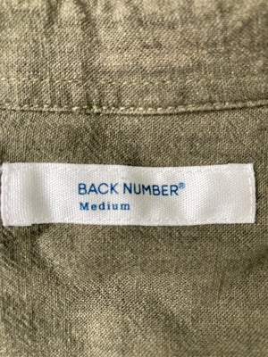 BACK NUMBER/バックナンバー/シャツワンピース/ワンピース/ドレス/ブラウン/M