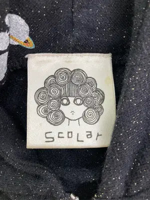 ScoLar/スカラー/パーカー/トップス/ブラック/M