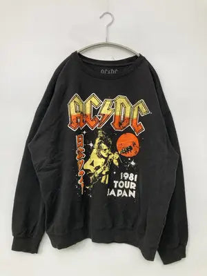 AC/DC/エーシーディーシー/スウェット/トップス/ブラック