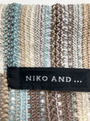 niko and .../ニコアンド/シャツ/ブラウス/トップス/ベージュ/M
