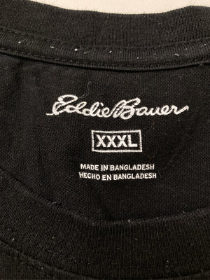 Eddie Bauer/エディーバウアー/Tシャツ/カットソー/トップス/ブラック/XXXL