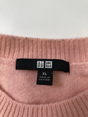 UNIQLO/ユニクロ/ニット/セーター/トップス/オレンジ/XL