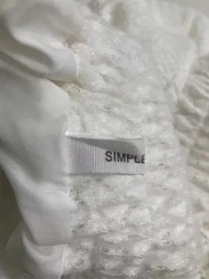 SIMPLE CHIC/ロングスカート/スカート/ホワイト/L