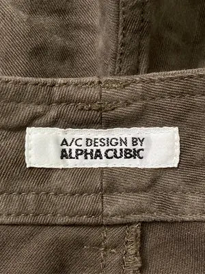 ALPHA CUBIC/アルファキュービック/その他パンツ/パンツ/ブラウン/67-91
