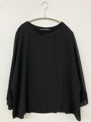 ZARA/ザラ/シャツ/ブラウス/トップス/ブラック/EUR S/USA S/MEX 26