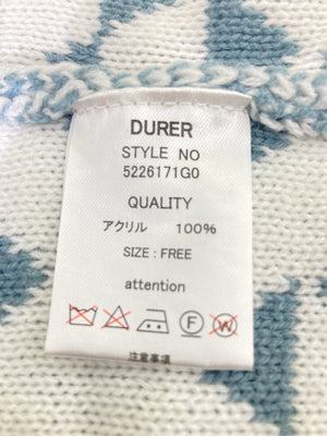 DURER/カーディガン/ボレロ/トップス/スカイブルー/FREE
