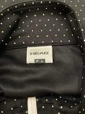 HEAD/ヘッド/ジャージ/トラックジャケット/トップス/ブラック/L