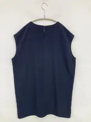 UNIQLO/ユニクロ/ノースリーブ/トップス/ネイビー/S