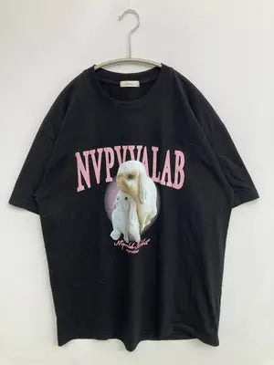 Loueme/ロエメ/Tシャツ/カットソー/トップス/ブラック/XL