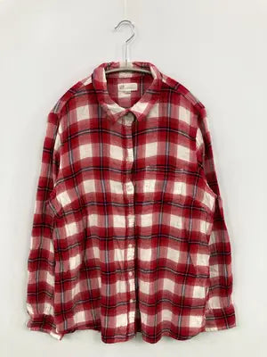 GAP/ギャップ/シャツ/ブラウス/トップス/レッド/L