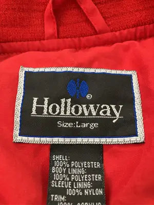 HOLLOWAY/ホロウェイ/アノラックパーカー/トップス/レッド/L