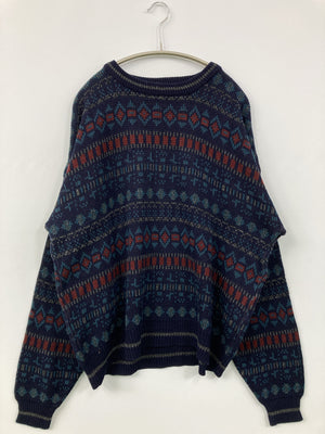 Basic Editions/ベーシックエディションズ/ニット/セーター/トップス/ネイビー