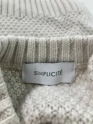 SIMPLICITE/サンプリシテ/チュニック/ワンピース/ドレス/ベージュ