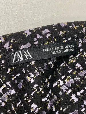 ZARA/ザラ/ジャンパースカート/ワンピース/ドレス/ブラック/USA XS