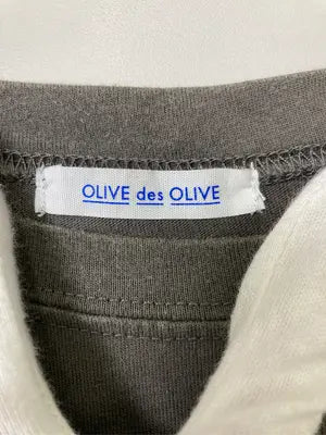 OLIVE des OLIVE/オリーブデオリーブ/Tシャツ/カットソー/トップス/ブラック/F
