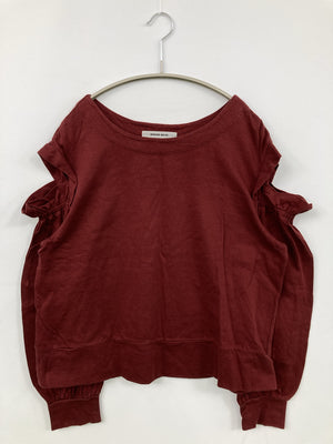 ROSE BUD/ローズバッド/Tシャツ/カットソー/トップス/レッド/F