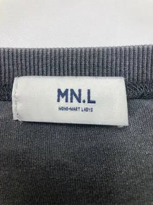 MN.L/エムエヌエル/Tシャツ/カットソー/トップス/ブラック/F