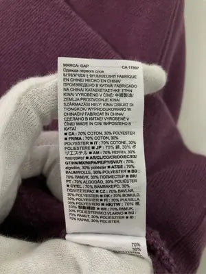 GAP/ギャップ/スウェット/トップス/パープル/XL