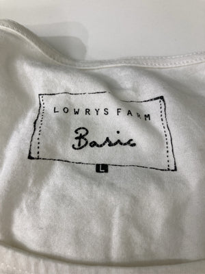 LOWRYS FARM/ローリーズファーム/Tシャツ/カットソー/トップス/ホワイト/L