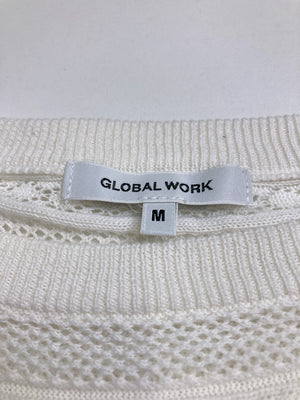 GLOBAL WORK/グローバルワーク/ニット/セーター/トップス/ホワイト/M