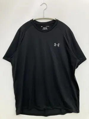 UNDER ARMOUR/アンダーアーマー/Tシャツ/カットソー/トップス/ブラック/XL