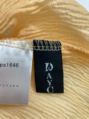 Daycloset/デイクロゼット/Tシャツ/カットソー/トップス/イエロー